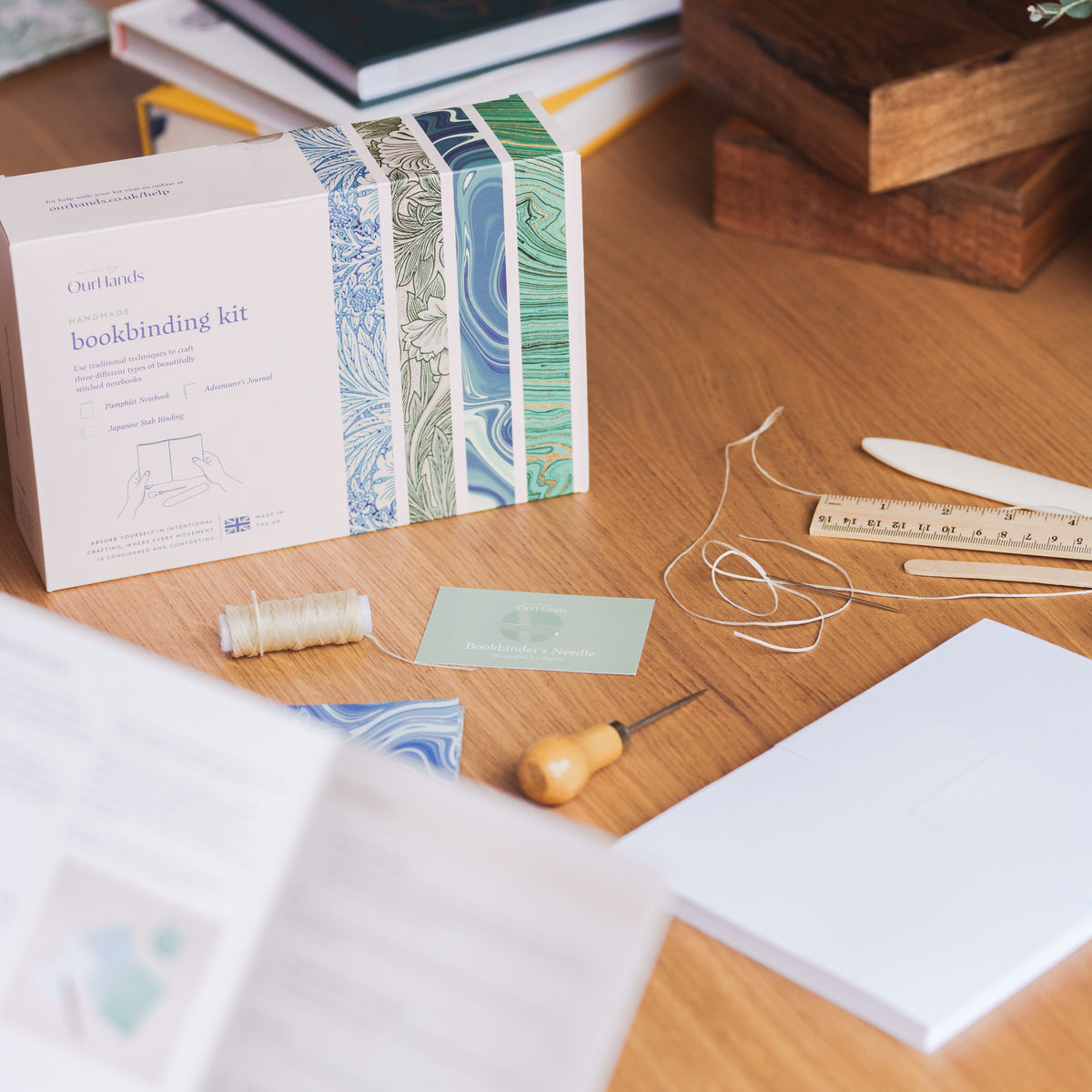 Bookbinding Kit – Make Your Own Handmade Notebooks | OurHands